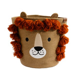 Living Textiles - Cotton Rope Animal Hamper - Lion