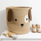 Living Textiles - Cotton Rope Animal Hampers - Puppy