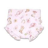 Snuggle Hunny - Boots & Bows Organic Bloomers