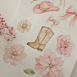 Snuggle Hunny - Fitted Bassinet Sheet - Boots & Bows