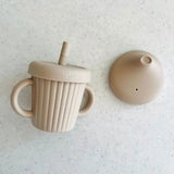 Cuddle Bug & Co - Cuddle Bug & Co Stainless Sippy Cup Almond