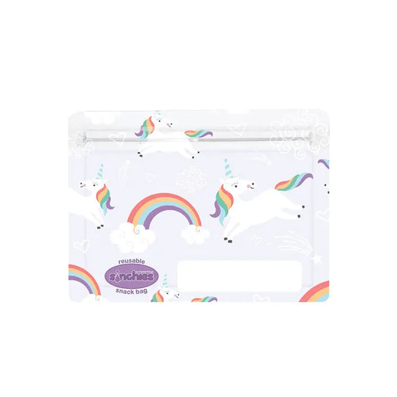 Sinchies - Reusable Snack Bags - Unicorns - pack of 5