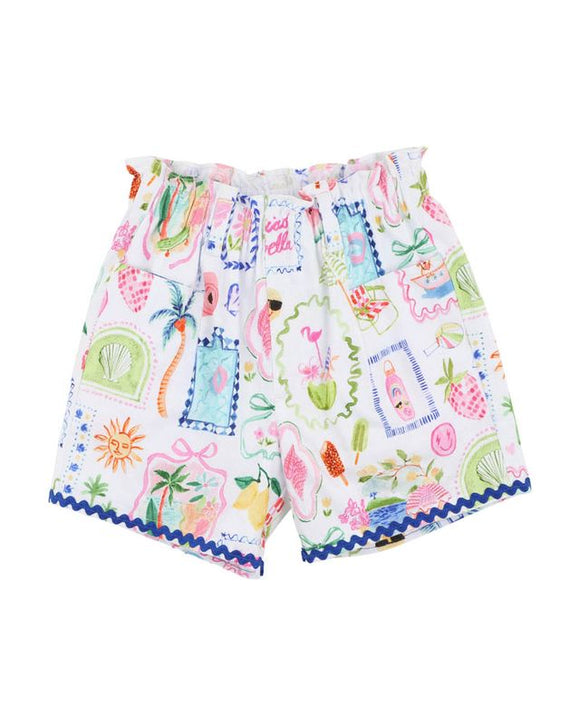 Fox & Finch - SUMMER VACAY RIC RAC SHORTS
