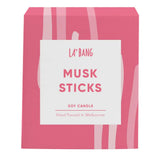 La'Bang - Wooden Wick Candle - Musk Sticks