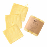 Kiin - Wash Cloths 3 Pack - Buttercup
