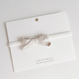 Chloe & Co - Liana Crochet Bow Headband