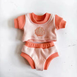 SALLI COLLECTIVE - Dolls Shelly Top + Bloomer Shorts Set