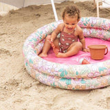 Swim Essentials - Inflatable Kids Pool, Pink Blossom, 60 cm