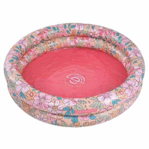 Swim Essentials - Inflatable Kids Pool, Pink Blossom, 60 cm