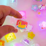 Jellystone Designs - Glo Pals - Farm Light-Up Cubes 6-Pack 🐮
