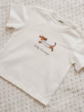 Bencer & Hazelnut - Tee: Silly Sausage Beige