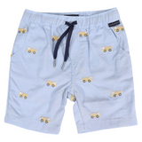 Korango - Embroidered Truck Chambray Short Light