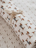 Bencer & Hazelnut - Jersey Swaddle: Silly Sausage