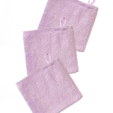 Kiin - Wash Cloths 3 Pack - Lilac