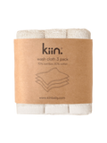 Kiin - Wash Cloths 3 Pack - Ivory