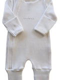 Rai & Co - Ribbed Onesie - White