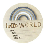 Timber Tinkers - Hello World Rainbow Greys