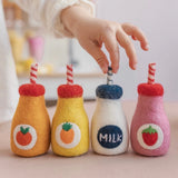 SALLI COLLECTIVE - Felt Dolly Drinks - Pineapple Juice