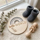 Timber Tinkers - Hello World Rainbow Greys