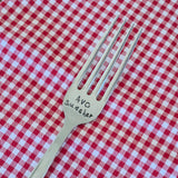 Samantha's Studio - "Avo Smasher" Quote Cutlery (Fork), Vintage Stamped Cutlery