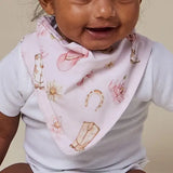 Snuggle Hunny - Dribble Bib - Boots & Bows