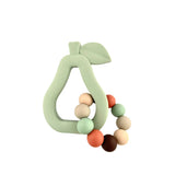 My Little Giggles - Silicone Pear Ring Teether Duo