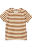 Milky - Boys - Natural Stripe Henley