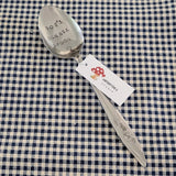Samantha's Studio - "Dog's Dinner Spoon" Quote Cutlery (Spoon), Hand Stamped