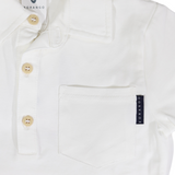 Korango - Cotton Stretch Polo White