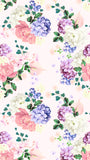 Milky - Hydrangea Tiered Dress