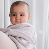 Living Textiles - Chenille Blanket - Galaxy/Grey