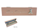 Gatto & Co - Birth Wooden Certificate Holder w/Motiff