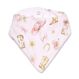 Snuggle Hunny - Dribble Bib - Boots & Bows