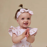 Snuggle Hunny - Organic Topknot - Boots & Bows