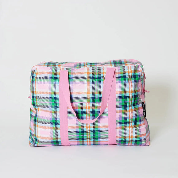 Project Ten - Plaid Overnight Bag
