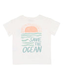 Fox & Finch - SURFS UP SAVE THE OCEAN TEE