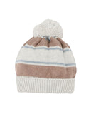 Bebe - ALVIN ORGANIC STRIPE KNITTED BEANIE