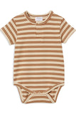 Milky - Baby Boys - Natural Stripe Bubbysuit