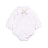 Tiny Twig - Polo Bodysuit - Snowwhite