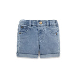 Aster & Oak - Mid Wash Denim Shorts