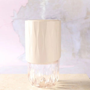 Lively Living - Aroma-Petal Crystal Light Diffuser + Bonus Oil - Nude Brown