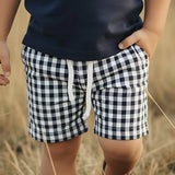 Love Henry - Boys Sonny Shorts - Navy Check