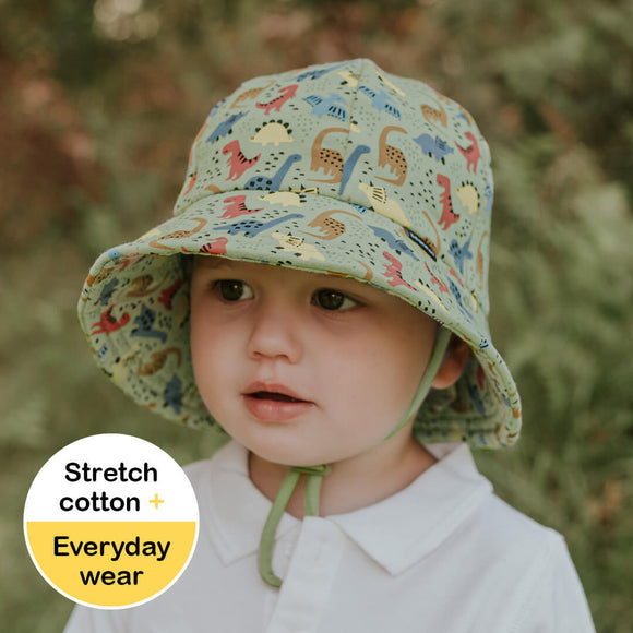 Bedhead - Toddler Bucket Sun Hat - Dino