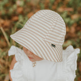 Bedhead - Toddler Bucket Sun Hat - Natural Stripe