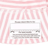 BedHead Hats - Toddler Bucket Sun Hat - Pink Stripe