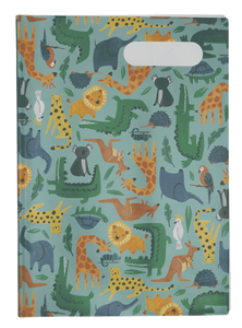 Spencil - A4 Book Cover - Safari Puzzle 2