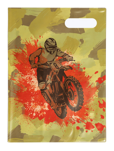 Spencil - Scrapbook Cover - Camo Biker 1