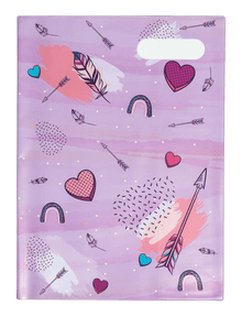 Spencil - Scrap Book Cover - Hearts and Arrows 1