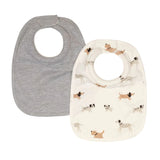 All4Ella - Roll Neck Bibs 2pk - Dogs