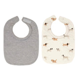 All4Ella - Roll Neck Bibs 2pk - Dogs